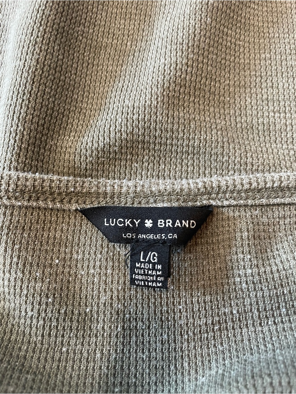 Lucky Brand Thermal Longsleeve Shirt - Picture 3 of 5